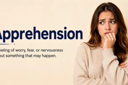 Apprehension Meaning