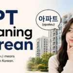 APT Meaning Korean