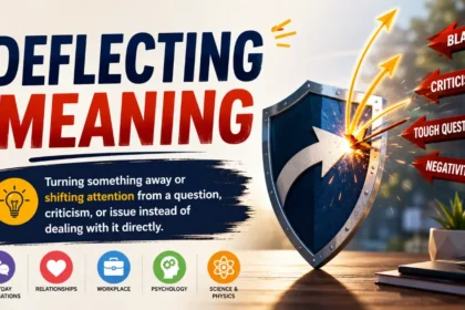 deflecting meaning