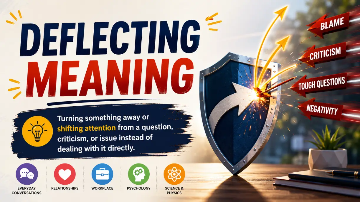 deflecting meaning