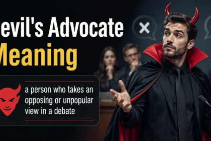 Devil's Advocate Meaning