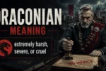 Draconian Meaning