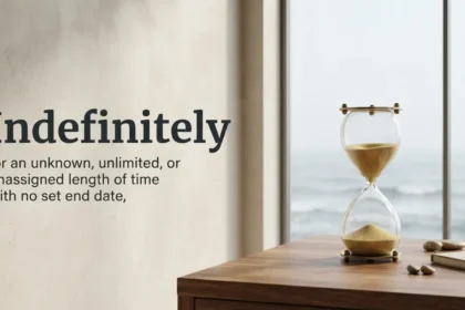 Indefinitely Meaning