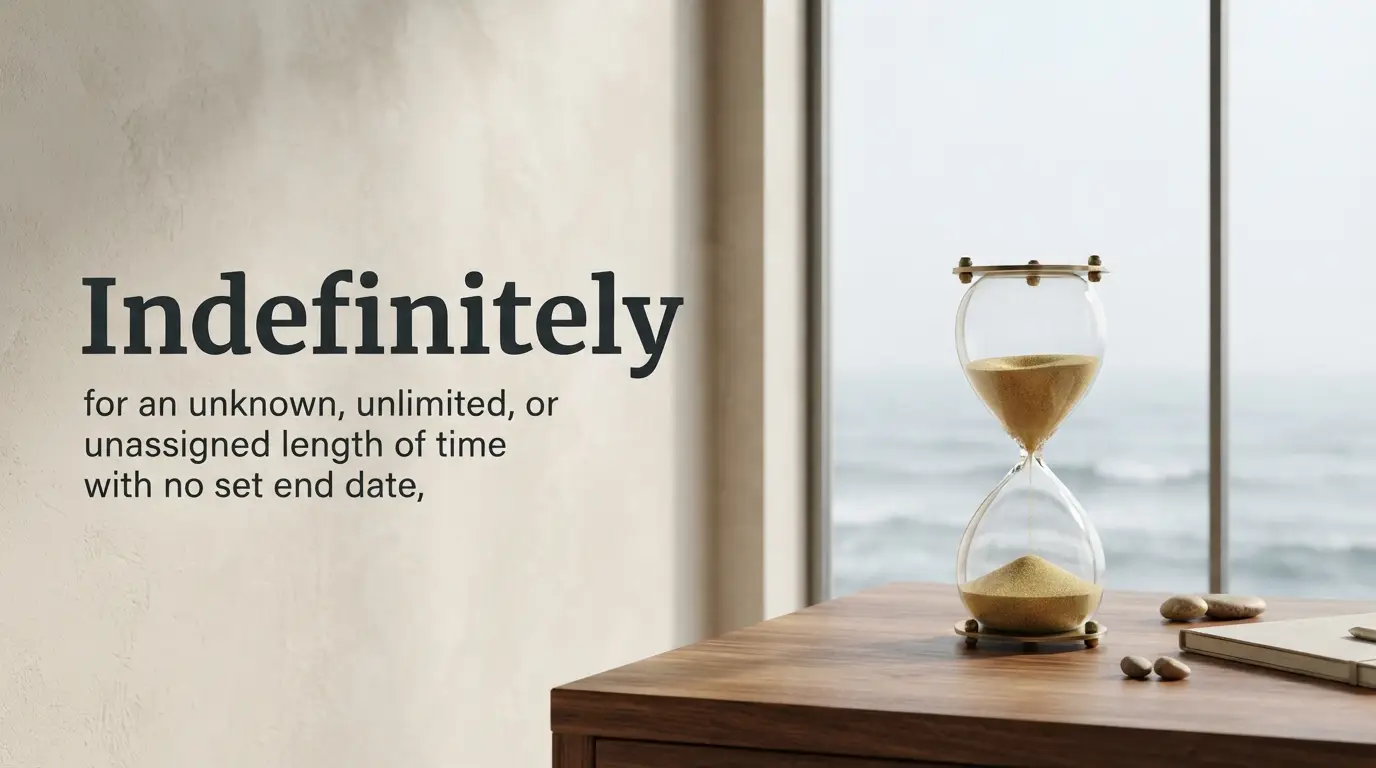 Indefinitely Meaning