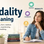 modality meaning