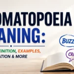 Onomatopoeia Meaning