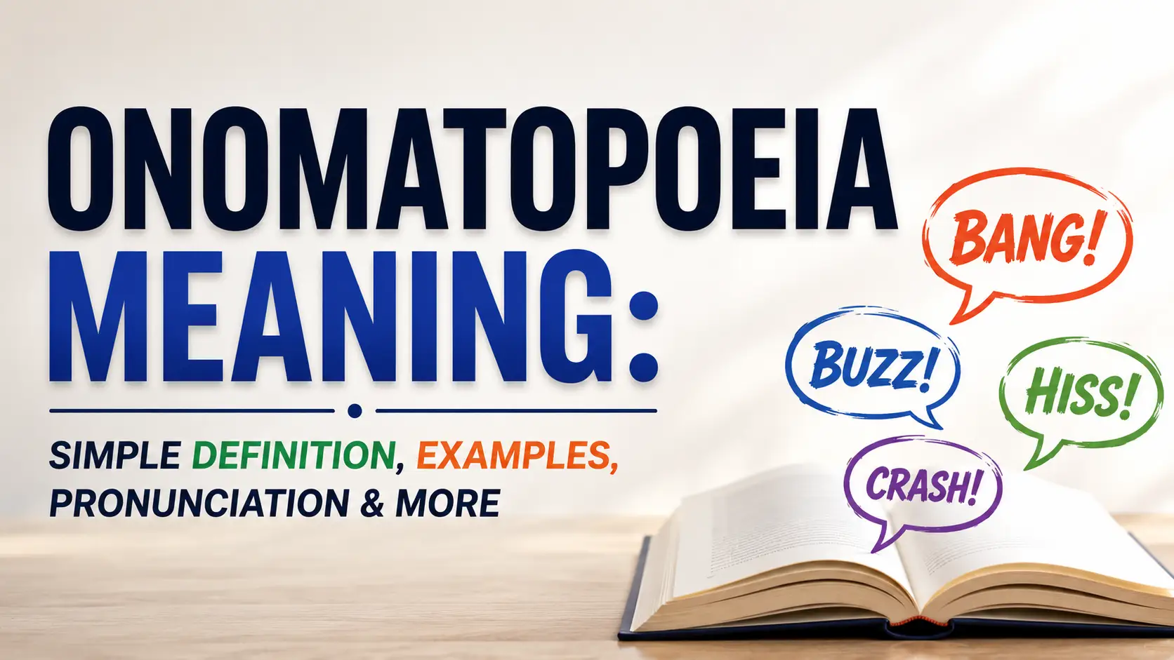 Onomatopoeia Meaning
