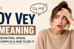 oy vey meaning