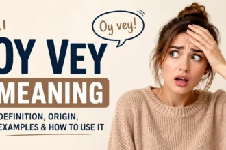 oy vey meaning