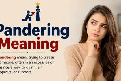 Pandering Meaning