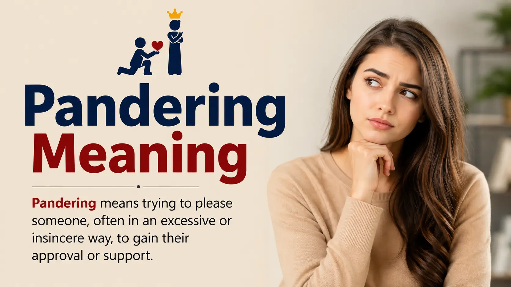 Pandering Meaning