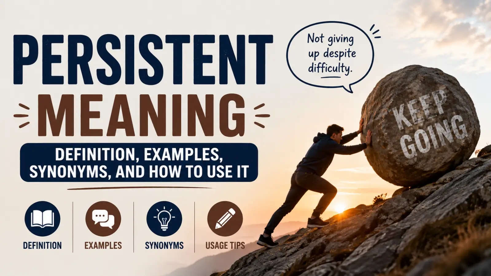 persistent meaning
