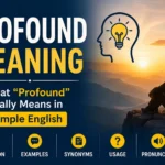 Profound Meaning