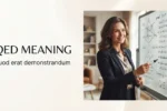 Qed Meaning