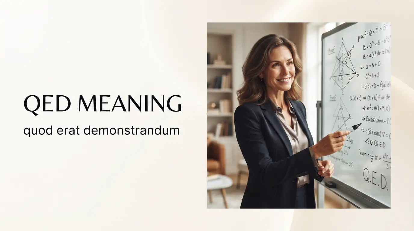 QED Meaning