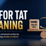 Tit for Tat Meaning