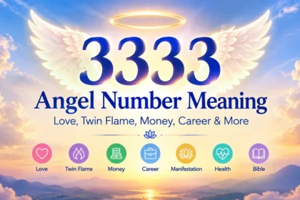 3333 Angel Number Meaning
