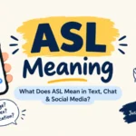 ASL Meaning