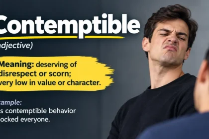 Contemptible Meaning