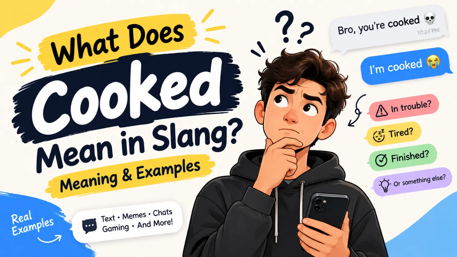 cooked slang