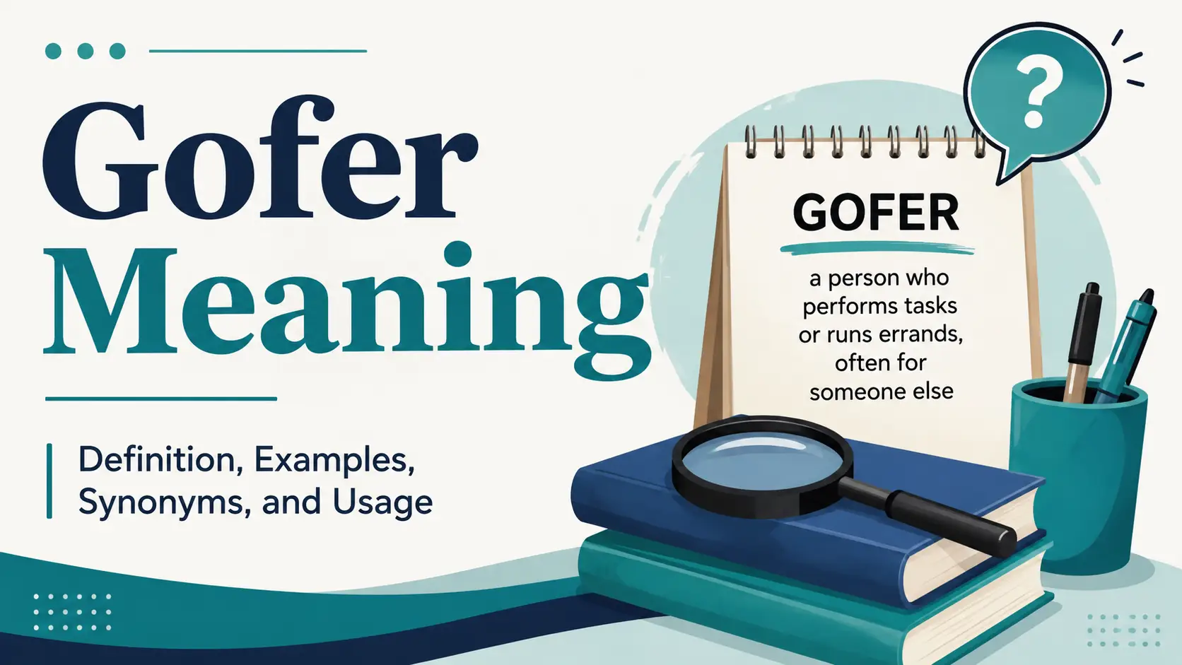Gofer Meaning