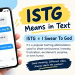 ISTG MEANS IN text