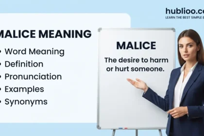 Malice Meaning