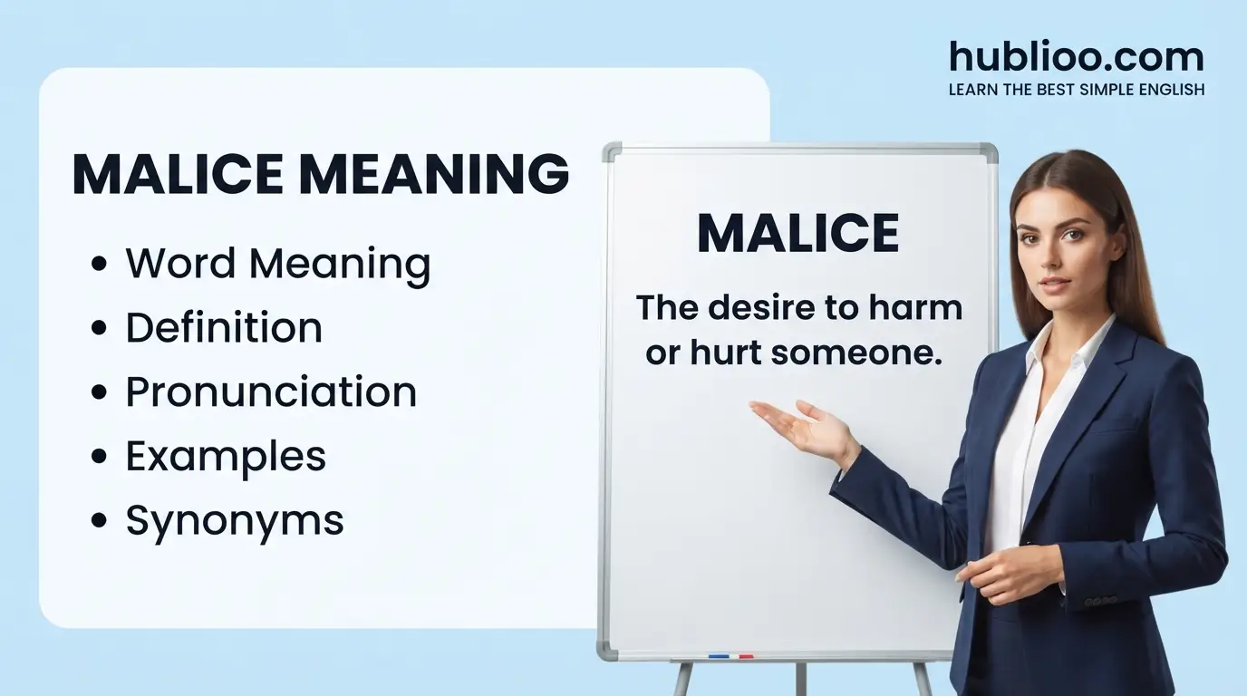 Malice Meaning