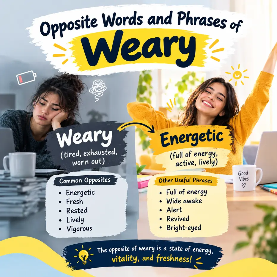 Opposite Words and Phrases