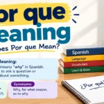 por que meaning