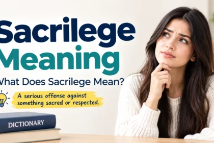 Sacrilege Meaning