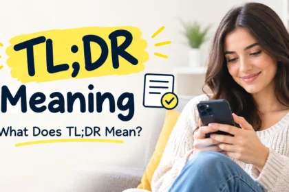 Tl Dr Meaning