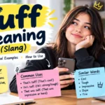 Tuff Meaning Slang