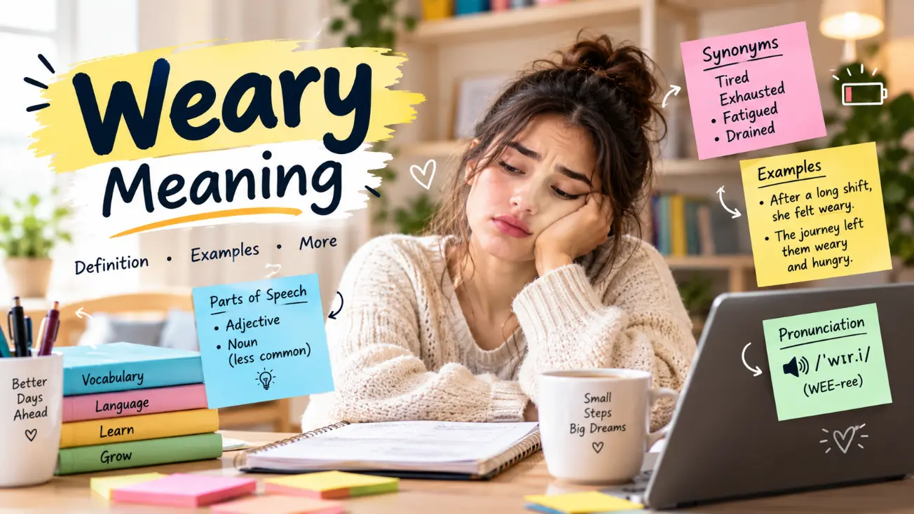 weary meaning