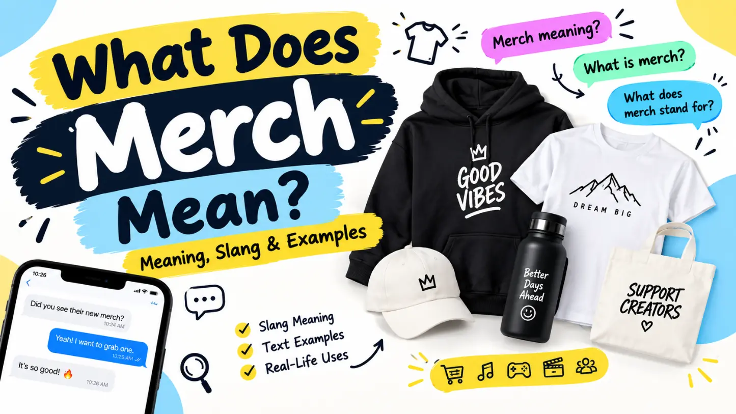what does merch mean