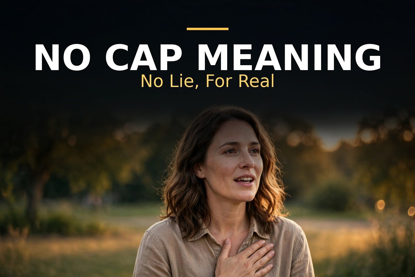 No Cap Meaning