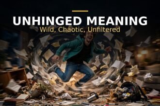 Unhinged Meaning