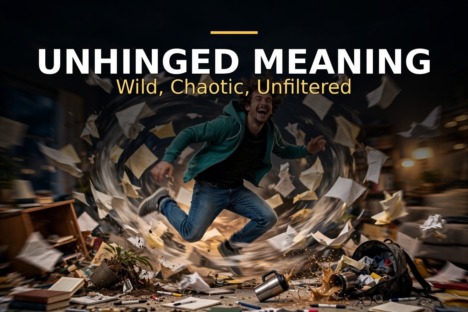 Unhinged Meaning
