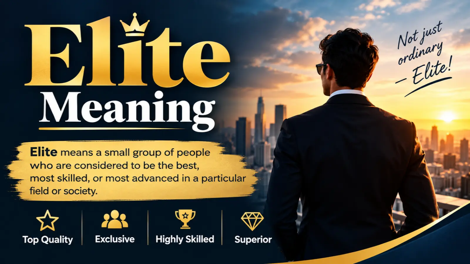 Elite Meaning